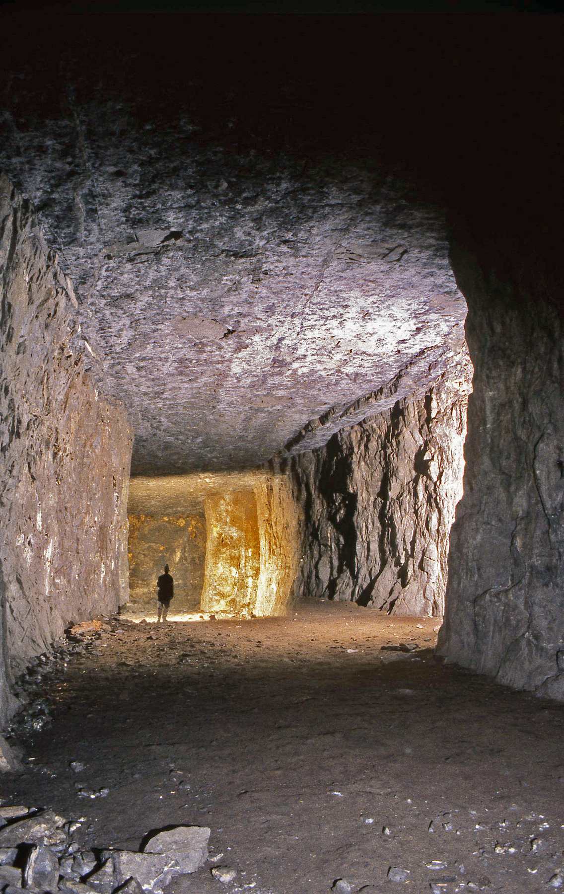 Ballroom Flat Smallcleugh Mine June 1989